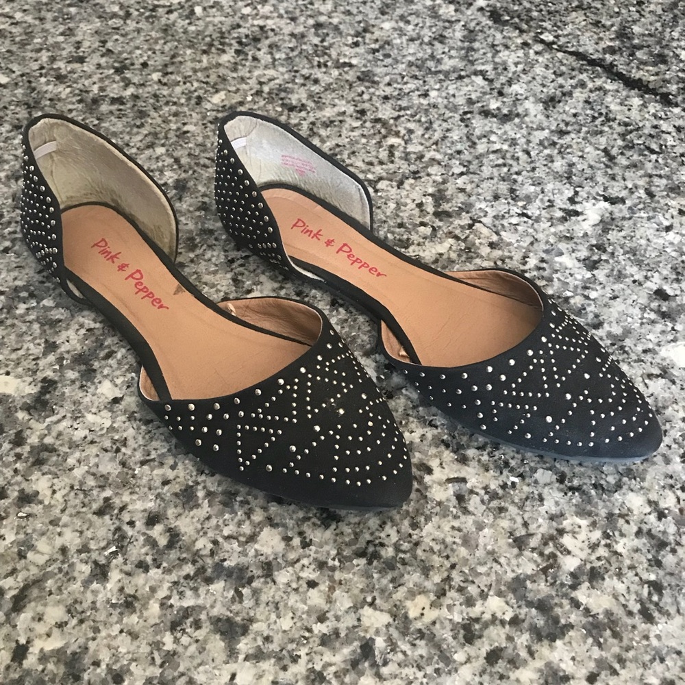Black flats